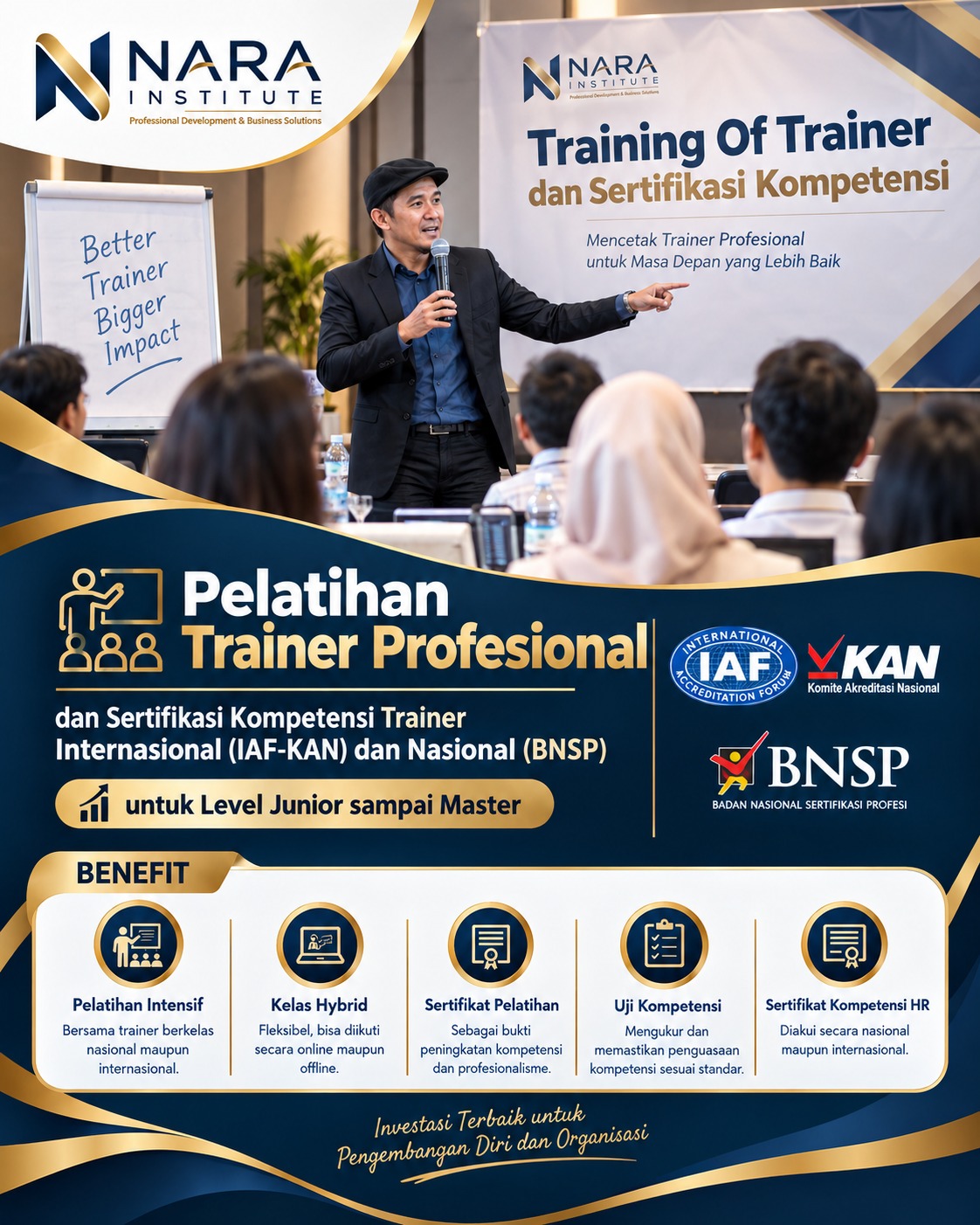 Training Of Trainer dan Sertifikasi Kompetensi
